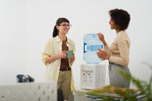 Modern water dispenser providing clean, filtered water for healthy hydration.