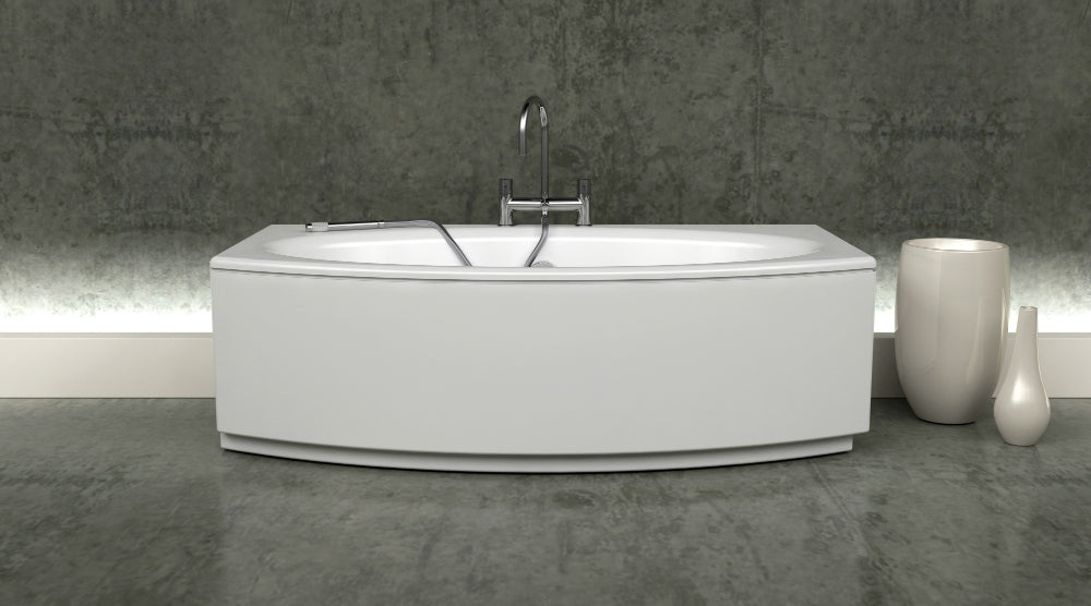 “Compact bathtub designed for small bathrooms, featuring a space-saving silhouette and modern finish—ideal for 2025 interiors.”