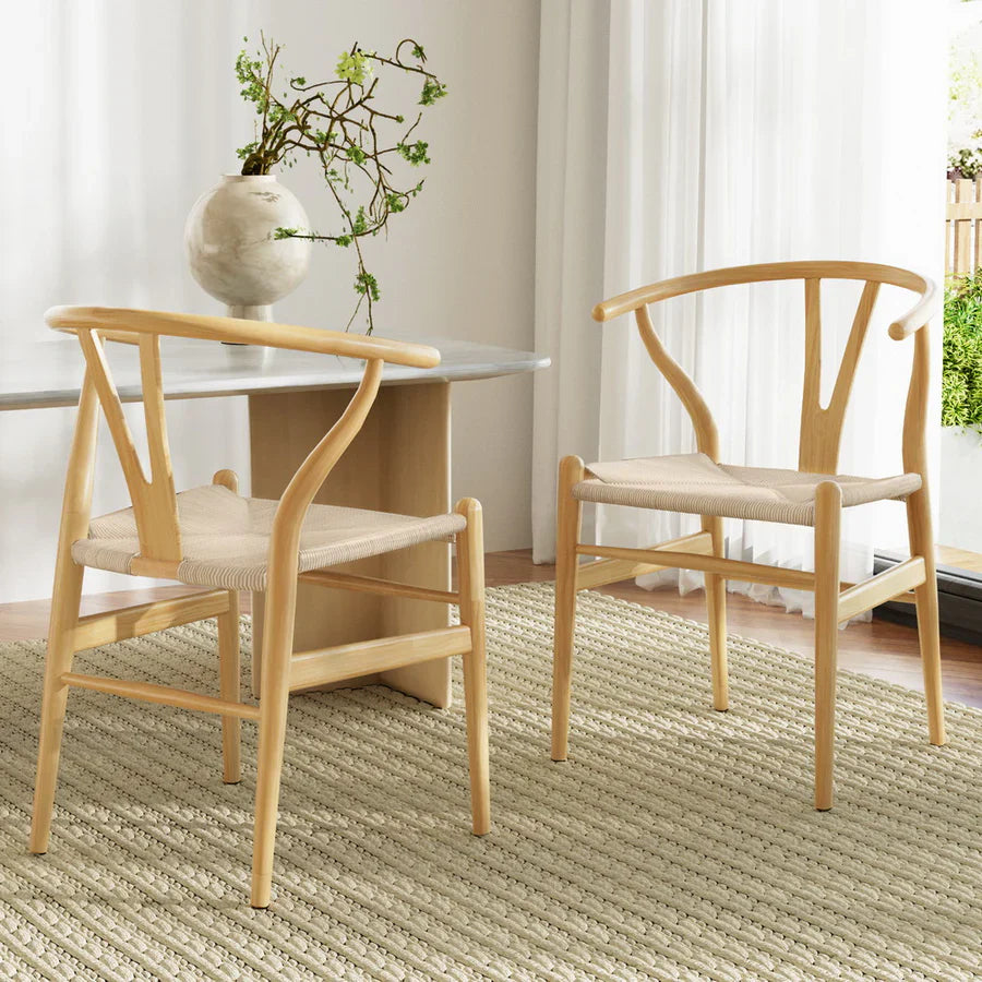 Ten compact, space-saving kitchen and dining chairs perfect for small apartments.