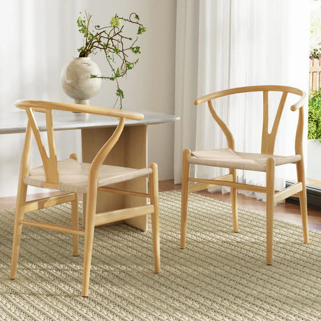 Ten compact, space-saving kitchen and dining chairs perfect for small apartments.