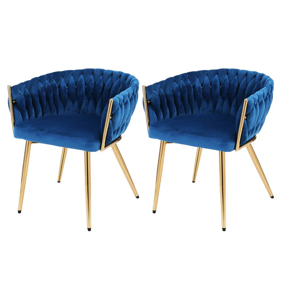 Five chic kitchen and dining chairs ideal for a cozy, stylish breakfast nook.