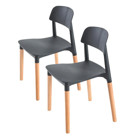“Set of modern kitchen and dining chairs on sale as part of early bird promotion.”