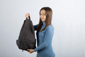  "Assortment of backpacks in various sizes and styles, highlighting key features like compartments, straps, and durable materials."