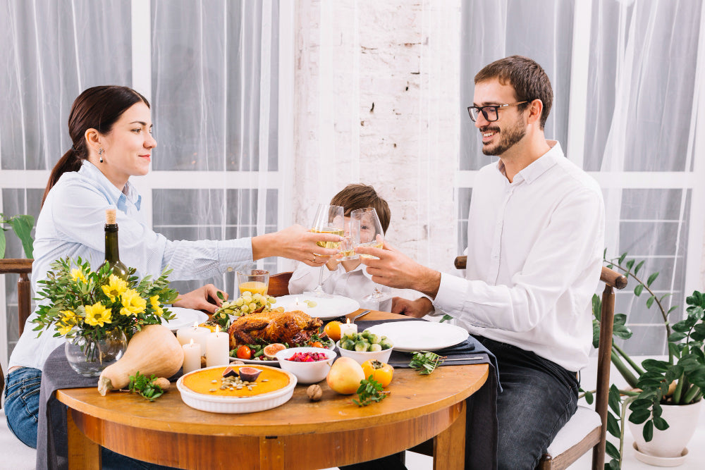 "Family gathered around a coordinated dining set, highlighting how furniture design influences interaction, connection, and shared mealtime experiences."