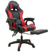 "User relaxing in a massage chair, highlighting targeted relief for chronic pain through consistent, customized massage therapy."