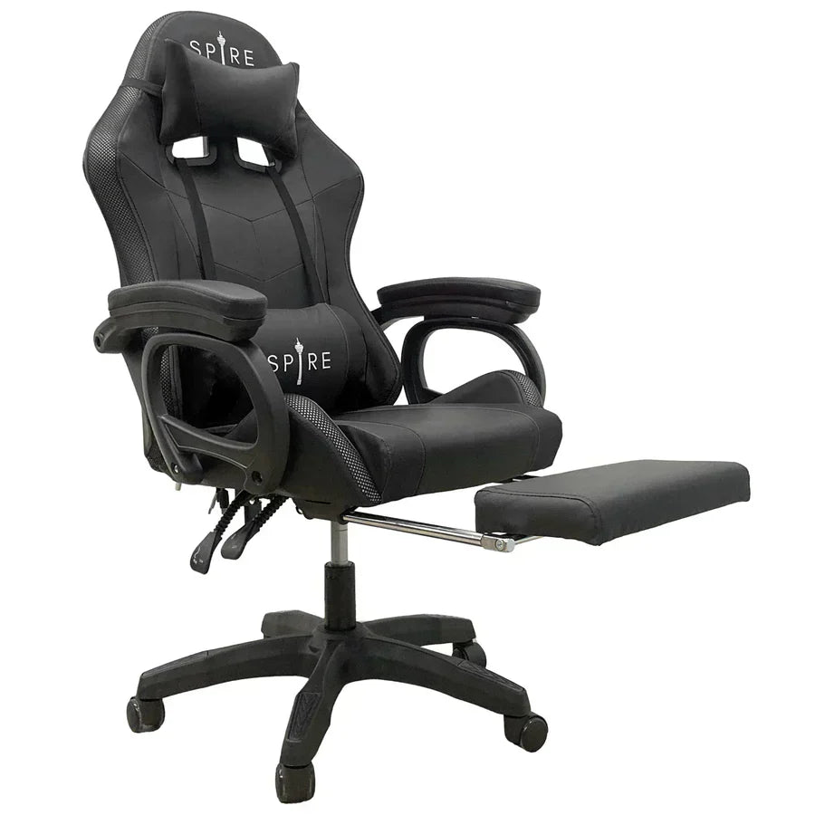 "Person cleaning and inspecting a massage chair, demonstrating care and maintenance steps to ensure long-term performance."
