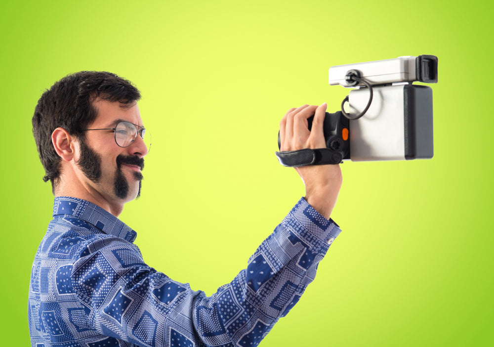 "Progression of webcam designs from early low-res models to sleek HD streaming cameras, illustrating advancements in video quality and features."