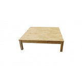 Low Square Table 100 Cm - Front View