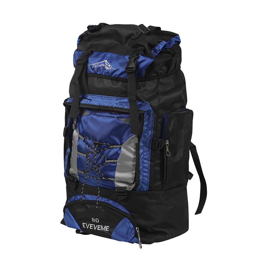 Military Backpack Tactical Hiking Camping Blue-1954802640571469824