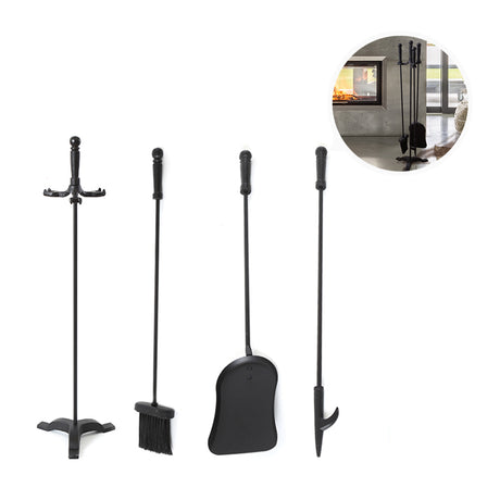 Traderight Fireplace Tool Set 4 PC Fire-2018816721766453248