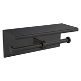 Toilet Paper Holder Double Roll Stainless - Low Angle