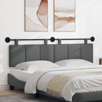 Hanging Headboard Dark Grey Fabric