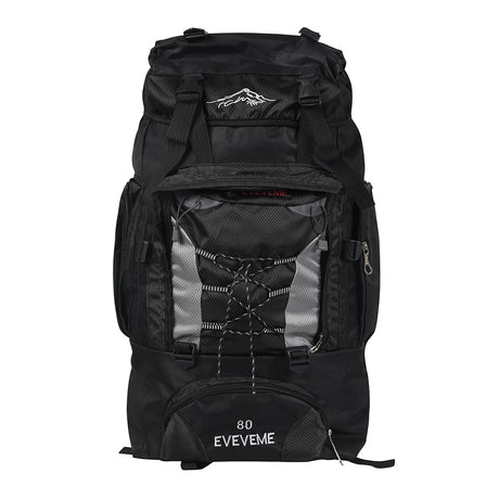 Military Backpack Tactical Hiking Camping Black-2018816652292001793