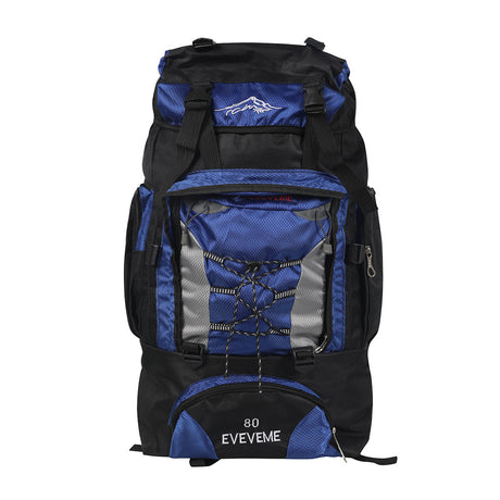 Military Backpack Tactical Hiking Camping Blue-1954802640571469825