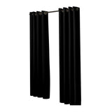 2x Blockout Curtains Panels 3 Layers Black-2018816655131545601