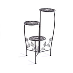 Plant Stand Outdoor Indoor Flower Pots Black-2006732927945281537