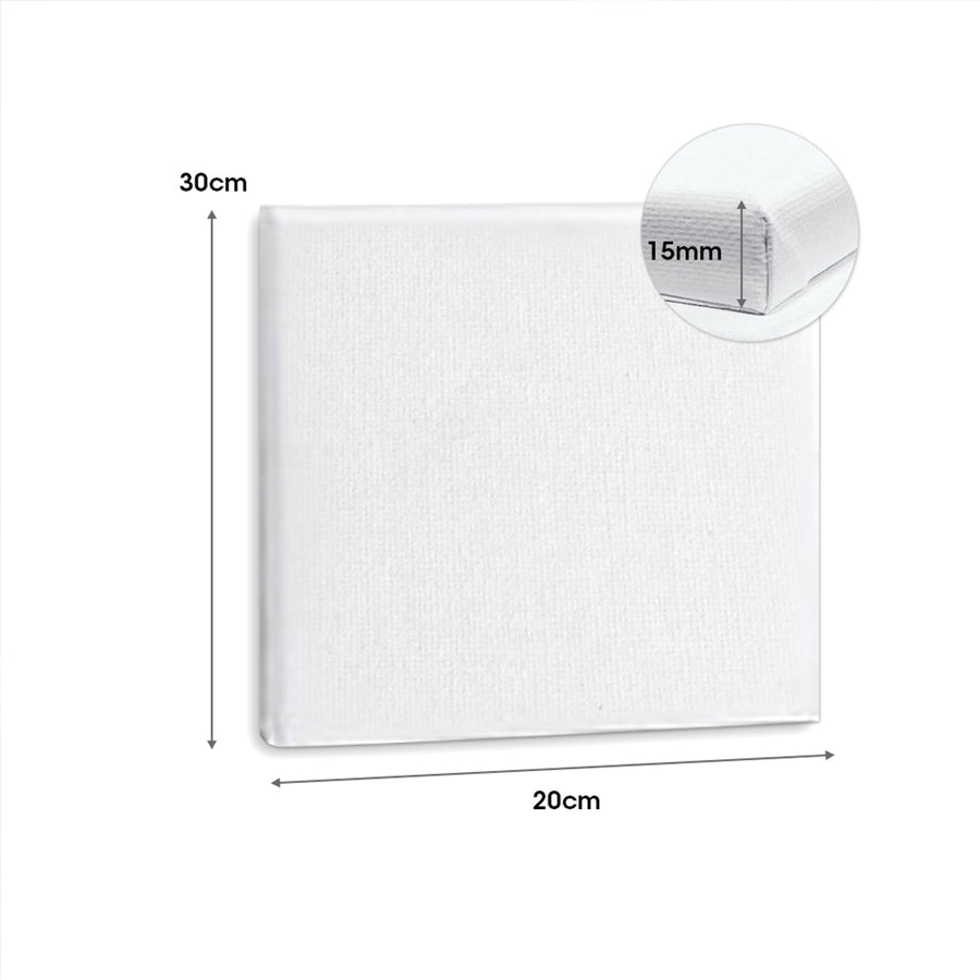 5x Artist Canvas Blank Stretched Canvases-2018816613477912578