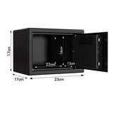 Digital Safe Electronic Security Box 6.4 L - Front View