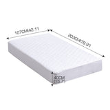 DreamZ Fully Fitted Waterproof Microfiber King Single - Front View