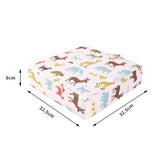 Kid Chair Cushion High Seat Pad Baby Pink - Front View