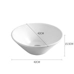 Ceramic Basin Bathroom Wash Counter-2006733250181074946