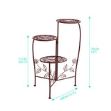 Plant Stand Outdoor Indoor Flower Pots Bronze-2006732928289214466