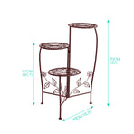 Plant Stand Outdoor Indoor Flower Pots Bronze-2006732928289214466