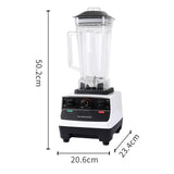 Spector 2L Commercial Blender Smoothie White - Front View