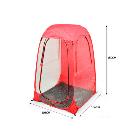 Mountview Pop Up Tent Camping Outdoor Red-1954802643184521218