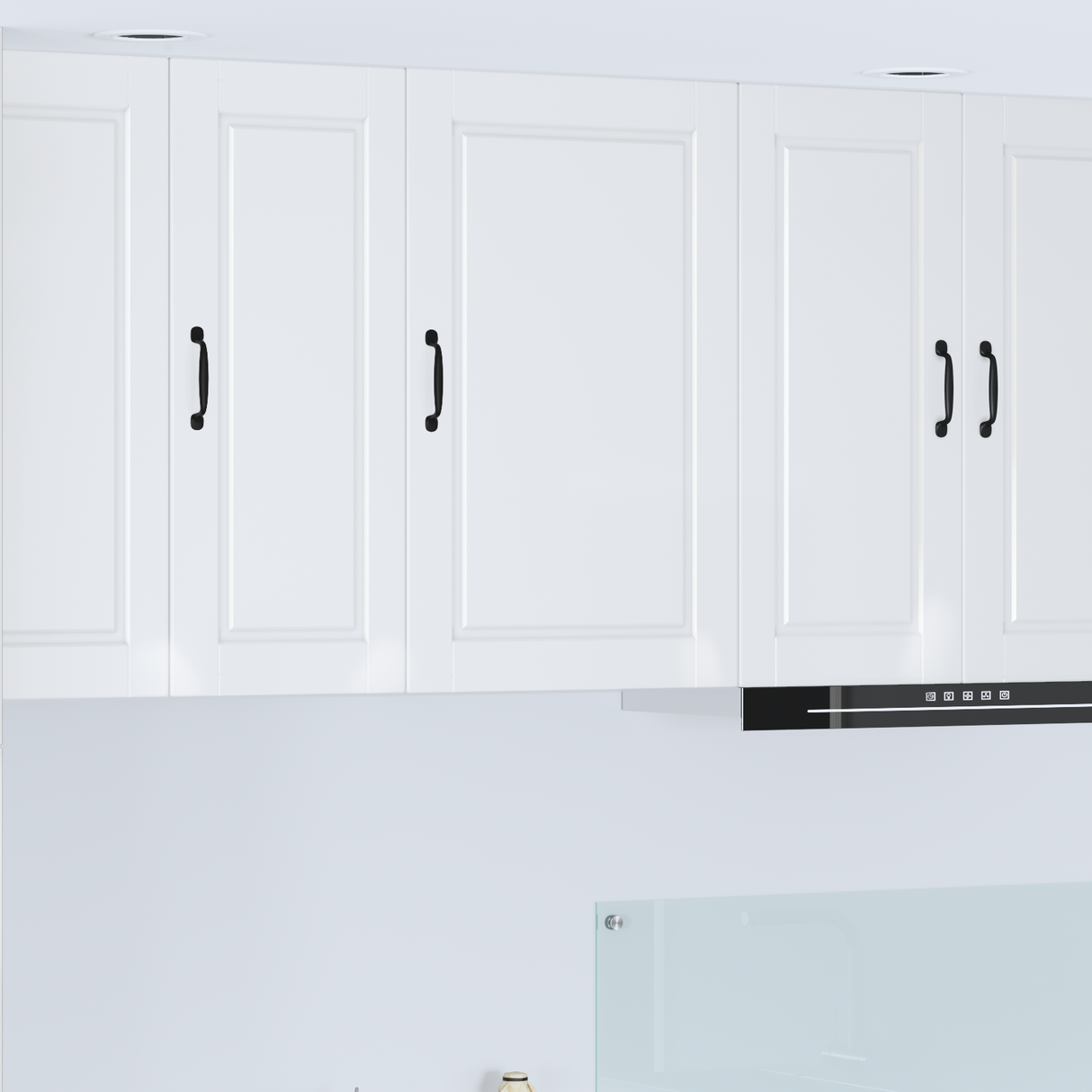 Wall Cabinet PORTO High Gloss White 50 x 31 x 80 cm