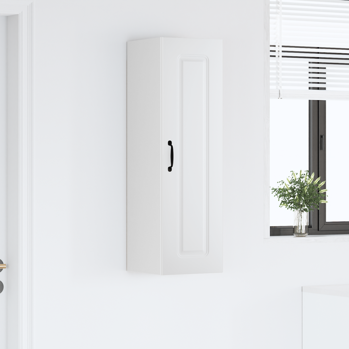 Dishwasher Panel Kalmar White 30 x 31 x 100 cm Engineered Wood