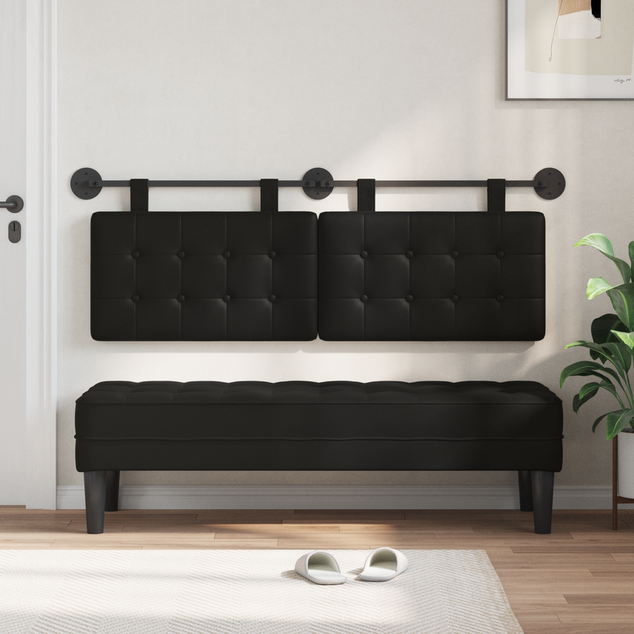 Hanging Headboard Faux Leather