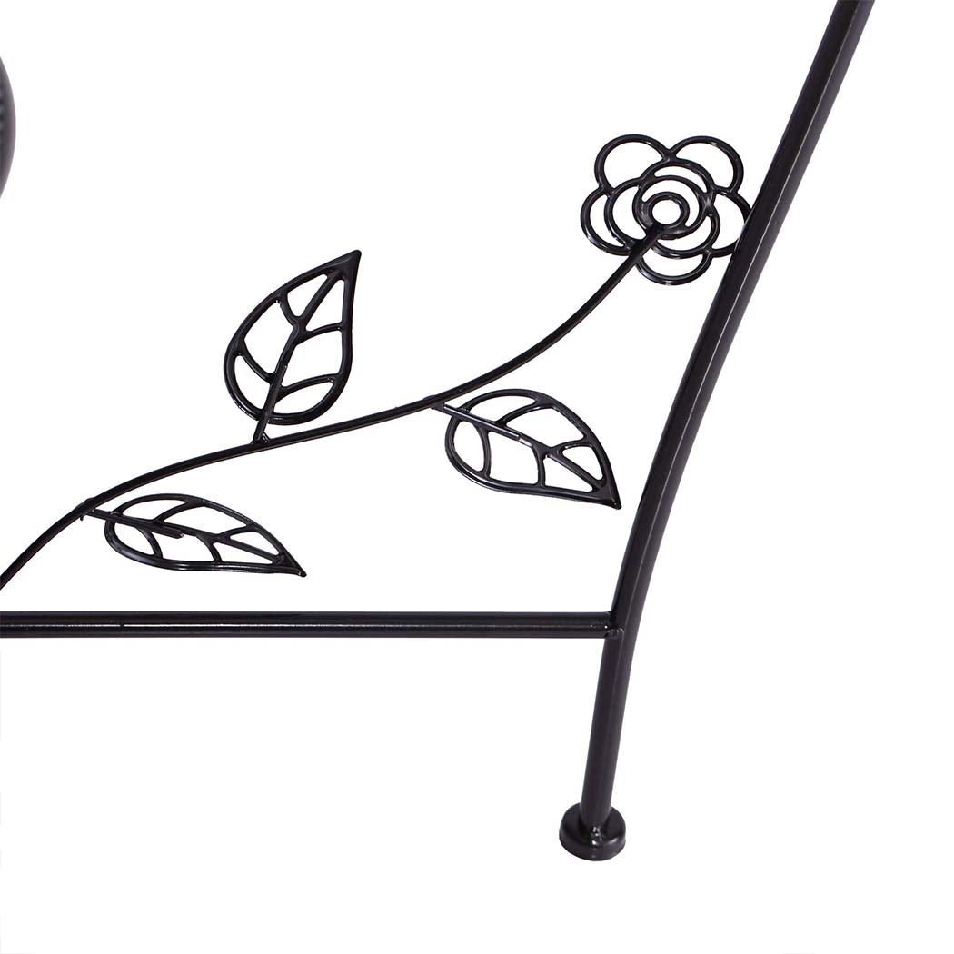 Plant Stand Outdoor Indoor Flower Pots Black-2006732927945281539