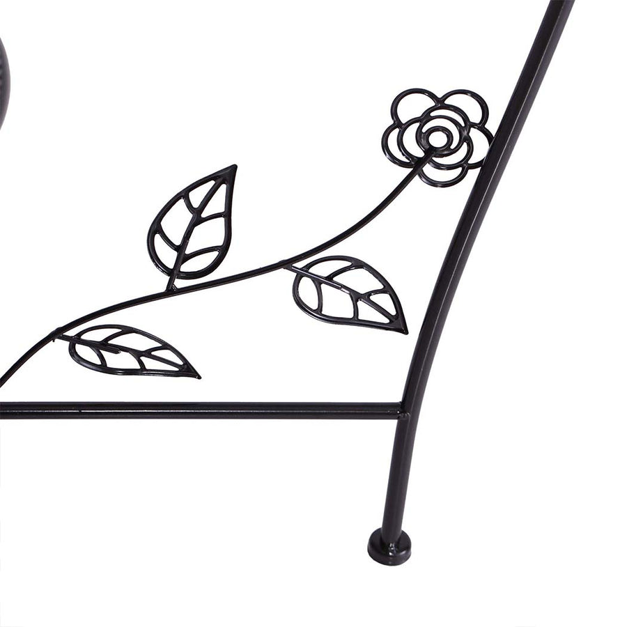 Plant Stand Outdoor Indoor Flower Pots Black-2006732927945281539