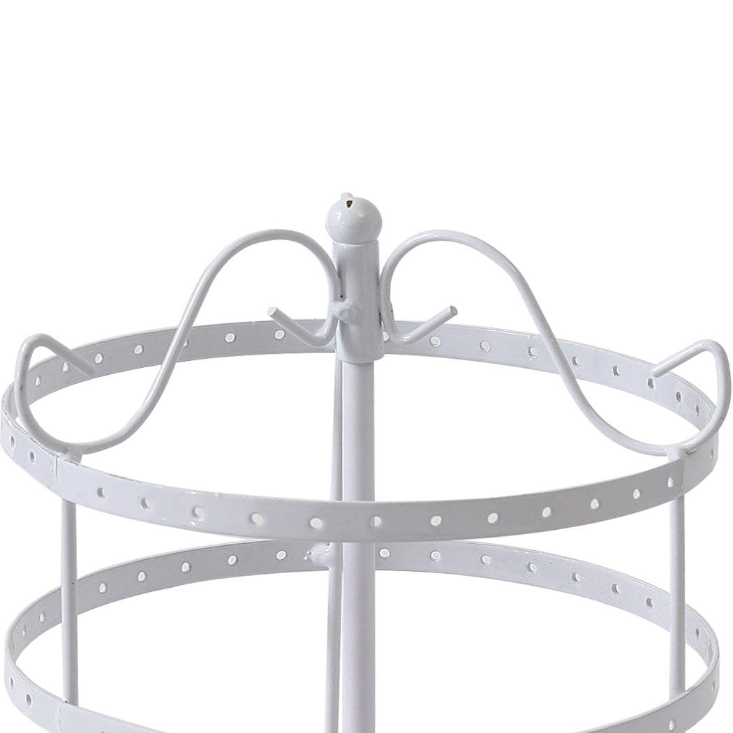 Earring Holder Stand Jewelry Display White-2006733176344547331