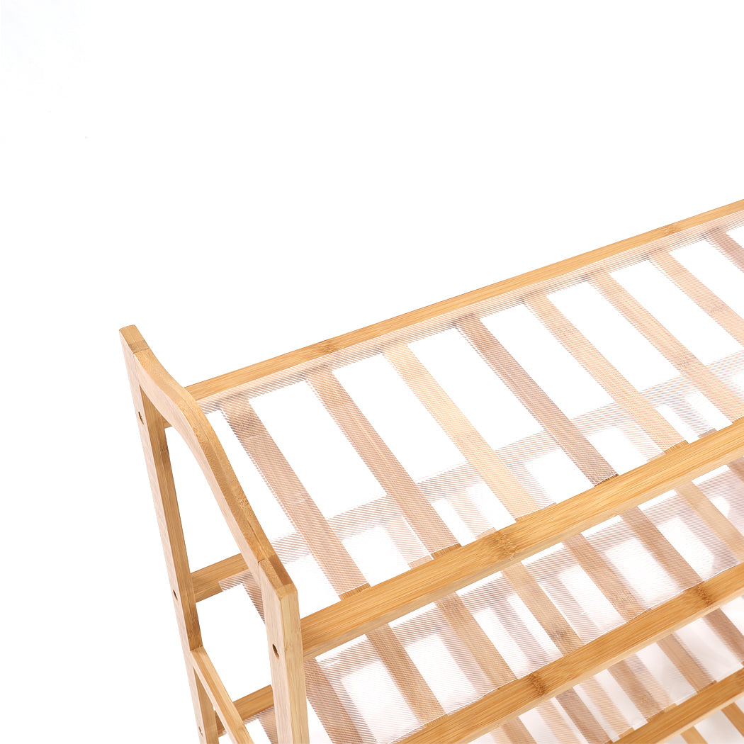 Levede Bamboo Shoe Rack Storage Wooden-2018816673238355971