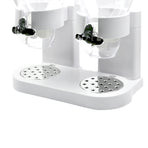 TOQUE Double Cereal Dispenser Dry Food White-2006733302328856580