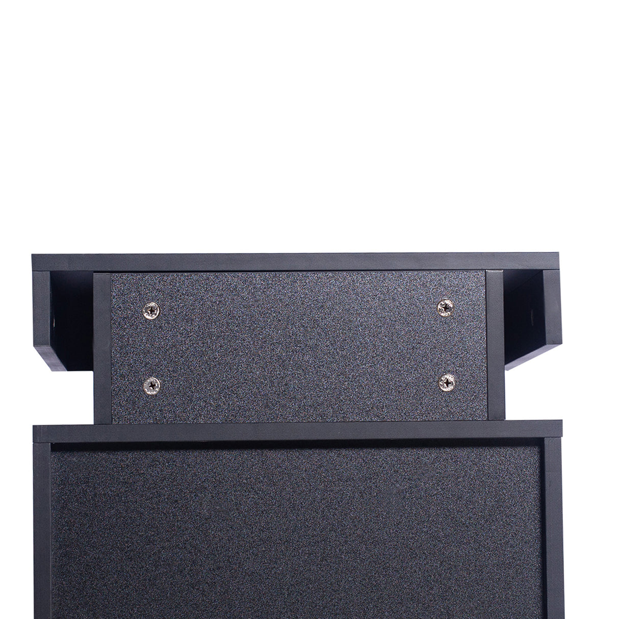 Levede Bedside Tables Side Table 2 Drawers Black-2006733164113956868