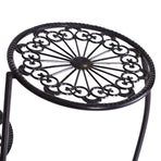 Plant Stand Outdoor Indoor Flower Pots Black-2006732927945281540