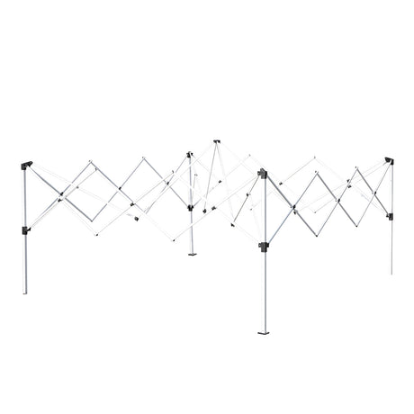 Mountview Gazebo 3x3m Pop Up Marquee Grey-2018816886535491588
