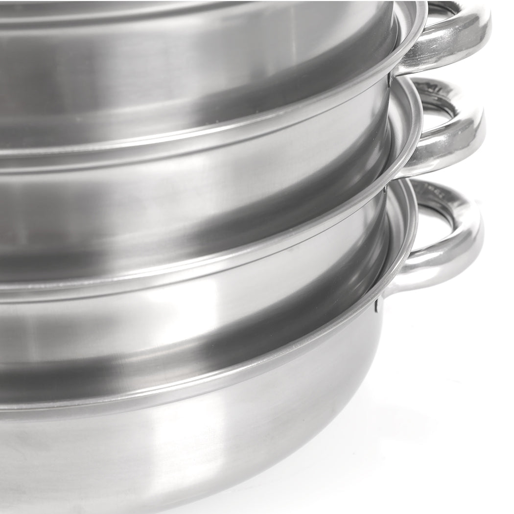 TOQUE Stainless Steel Steamer Meat Vegetable-2006733058199392260