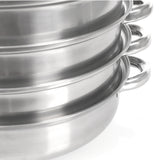 TOQUE Stainless Steel Steamer Meat Vegetable-2006733058199392260