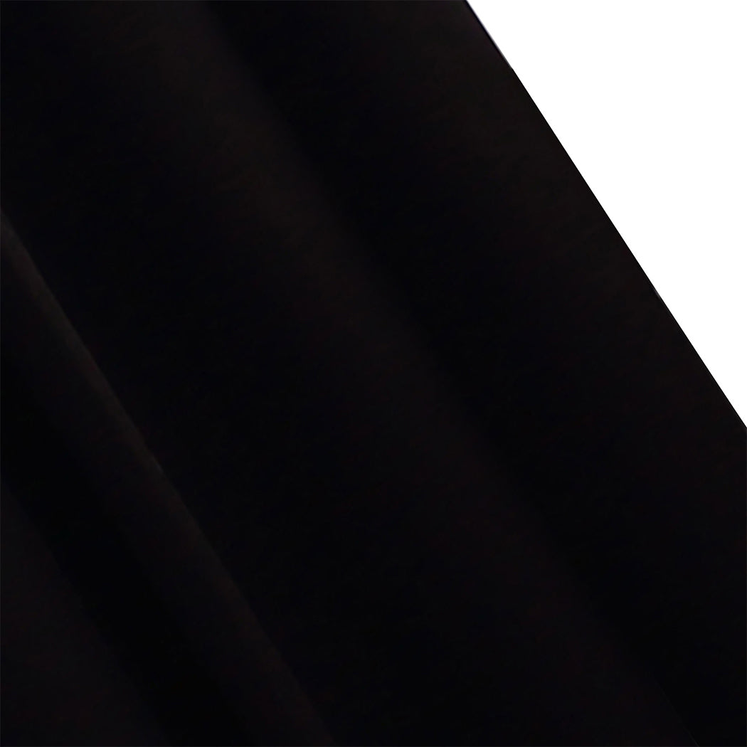 2x Blockout Curtains Panels 3 Layers Black-2018816668368769028