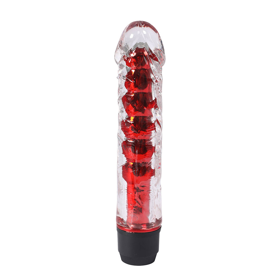 Multi Speed Vibrating Vibrator Realistic Red-2018816620612423684