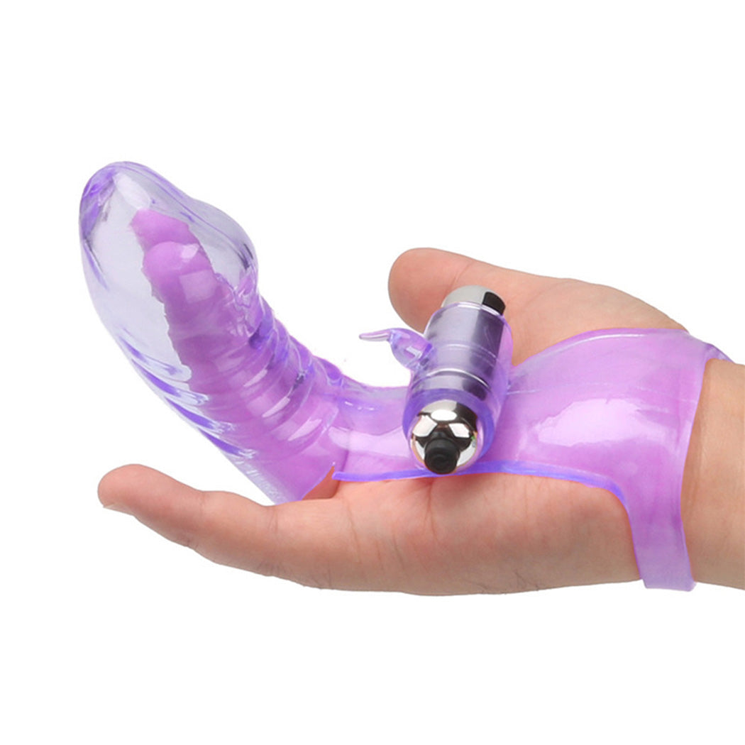 Urway Finger Vibrator Vagina Clitoris Purple-2018816609585598469