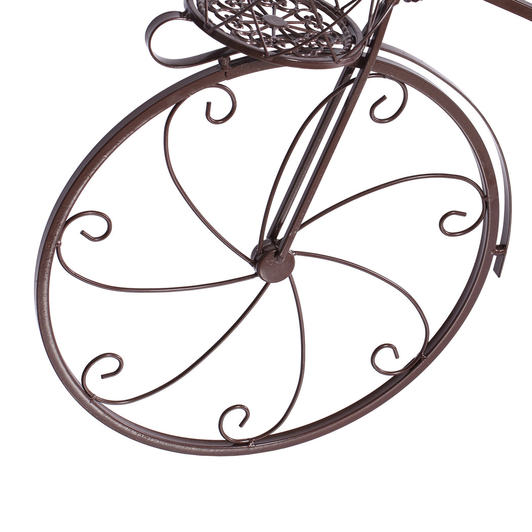 Levede Plant Stand Outdoor Indoor Metal Bronze-2006732950246395909