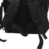 Military Backpack Tactical Hiking Camping Blue - Rear View