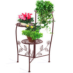 Plant Stand Outdoor Indoor Flower Pots Bronze-2006732928289214470