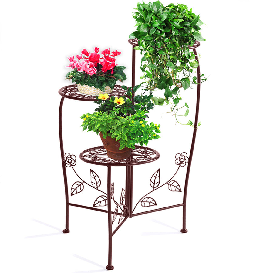 Plant Stand Outdoor Indoor Flower Pots Bronze-2006732928289214470
