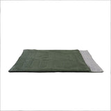 Mountview Sleeping Bag Double Bags Outdoor Army Green - Rear View